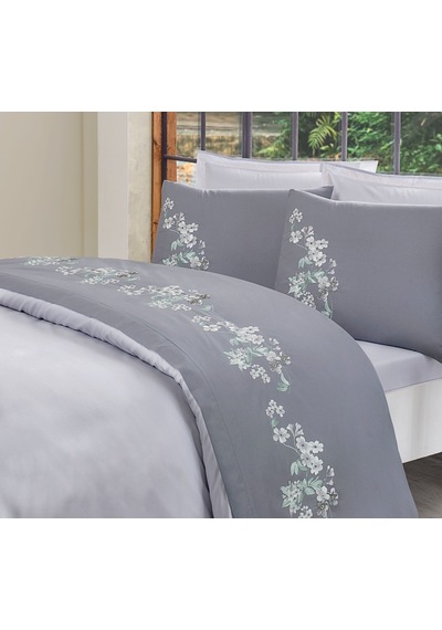 Özdilek Akfil Boutique-cozy Antrasit-çift Kişilik Nevresim Takımı Antrasit