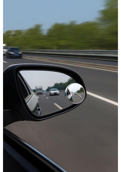 Tr 1 Adet Yapışkanlı 360 Derece Otomobil Motosiklet Kör Nokta Yan Aynası Mt232