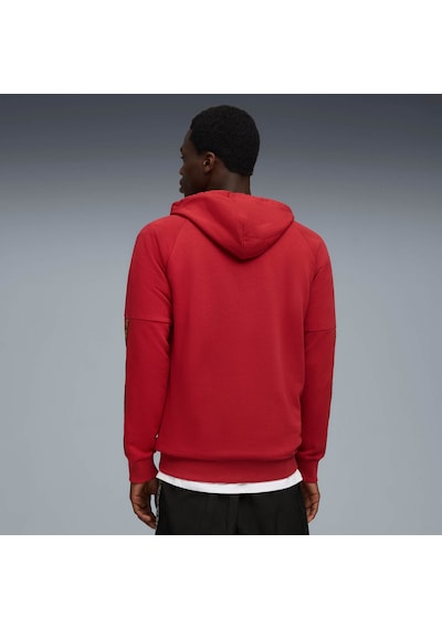 Puma Galatasaray Kıng Erkek Kapüşonlu Sweatshırt 782935 01 Kırmızı