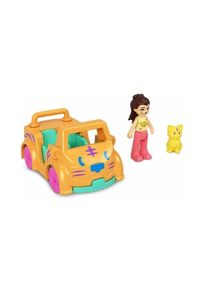 Hkv55 Polly Pocketın Muhteşem Araçları Oyun Setleri Belirtilmemiş