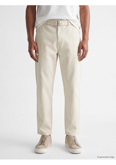 Lc Waikiki Lc Waıkıkı Ekru Regular Fit Kemerli Erkek Pantolon Lc Waikiki Lc Waıkıkı Ekru Regular Fit Kemerli Erkek Pantolon