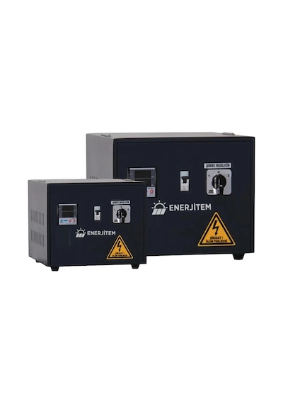 Enerjitem 5 Kva Monofaze Servo Kontrollü Voltaj Regülatörü, 5 Kva