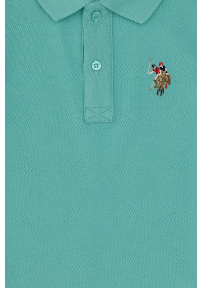 U.S. Polo Assn. Erkek Çocuk Mint Basic Polo Yaka Tişört 50306484-VR090 U.S. Polo Assn. Erkek Çocuk Mint Basic Polo Yaka Tişört 50306484-VR090