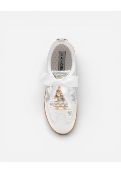 Steve Madden Degree-p Ivorysatın Kadın Ivorysatin Sneakers Degree-p Ivory Beyaz