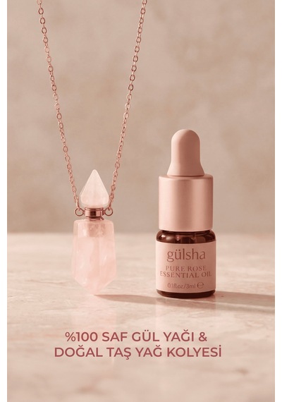 Gülsha %100 Saf Esansiyel Gül Yağı 3 ML