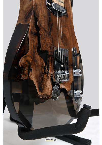 Elektro Gitar Telecaster Saatli Custom Epoksi & Yıllanmış Ağaç Kişiye Özel Suhr Burst