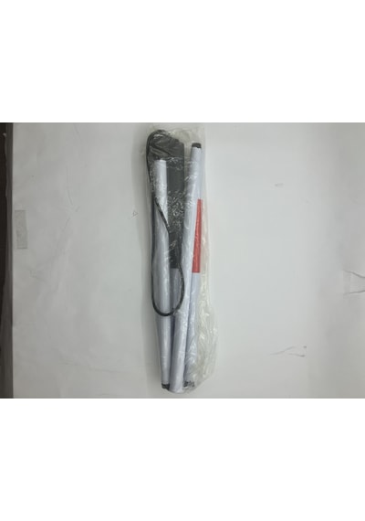 Görme En Gelliler İçin 4 Kırmalı Beyaz Baston140 CM