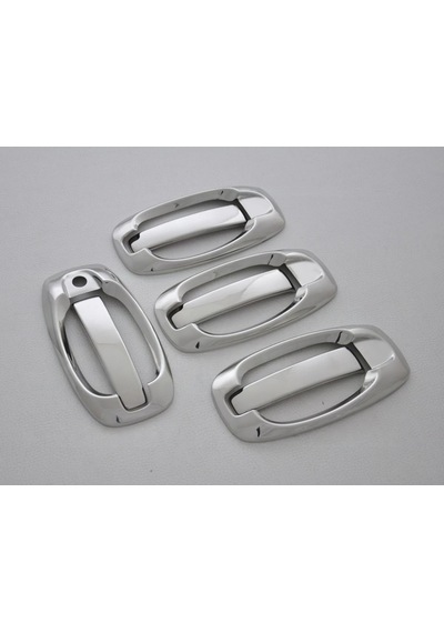 Citroen Nemo Krom Kapı Kolu 4 Kapı 8 Prç 2008-2017 Set