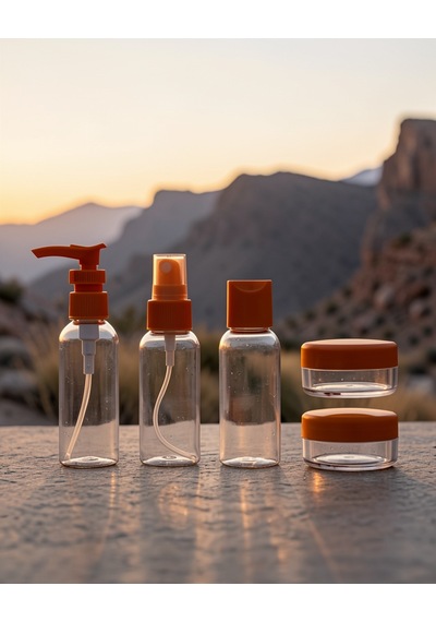 Seyahat Boy 5'li Kozmetik Dolum Seti 30 Ml Sızdırmaz Tasarım