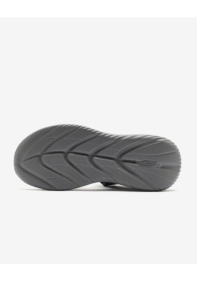 Skechers Bounder 2.0 Sandal - Thutton Erkek Gri Sandalet 232893 Char Gri