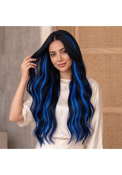 Renkli Gerçek Boncuk Kaynak / Mavi / 10 Adet - Zmff-899150 Çok Renkli