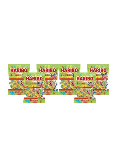 Haribo Ekşii Solucan 70gr X3
