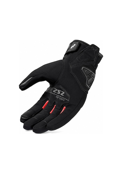 Ls2 Waterproof Eldiven Jet 3 Kırmızı-siyah Kışlık