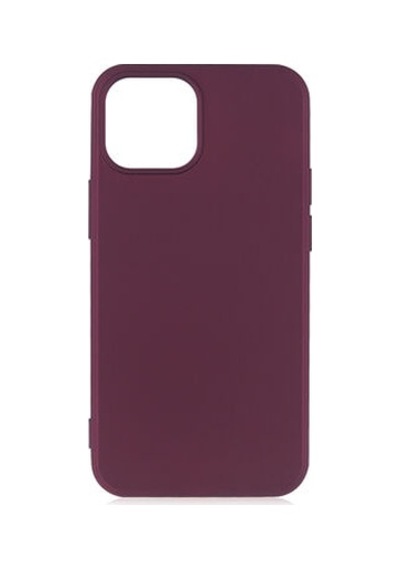 Apple Uyumlu iPhone 13 Mini Kılıf Esnek Yapılı İnce Slim Silikon Kapak Ryc/premier Bordo