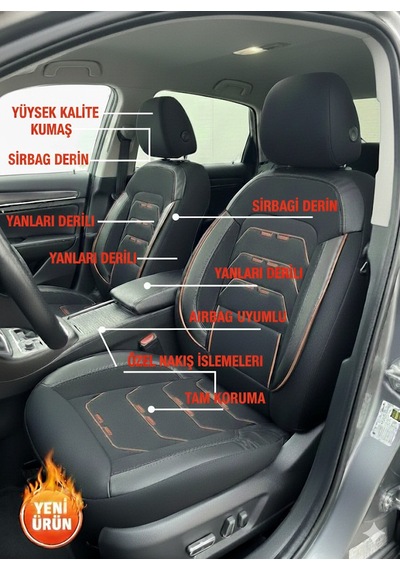 Oto Koltuk Kılıf 1 Takım