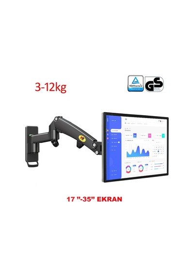 DailyLink NB F150 17-35" Ergonomik Duvar LED TV Monitör Tutucu