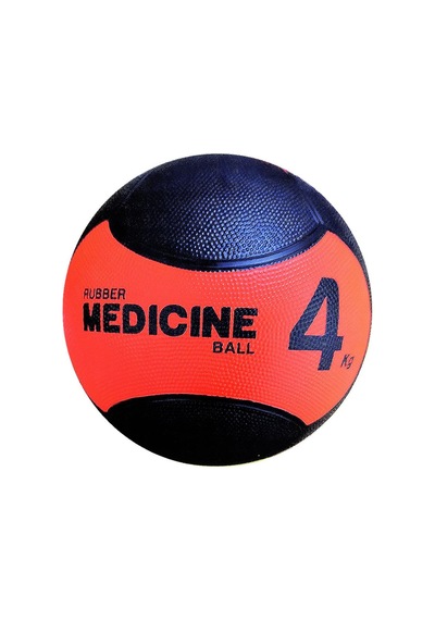 Avessa Medicine 4 Kg Zıplamayan Sağlık Topu Kırmızı - Siyah