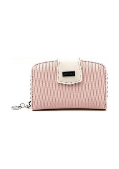 Silver Polo Sp874 Kadın Cüzdan & Kartlık Petek Pembe-kemik