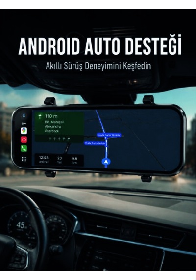 Dokunmatik Ayna Carplay Araç Kamera Ekranı Ön Arka Kayıt Destekli Aklby-bsva58