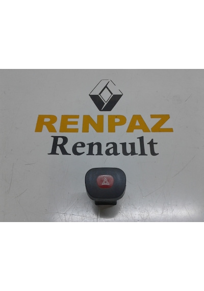 Renault Clio 2 Dörtlü Flaşör Düğmesi 7700421820 - 252904482r