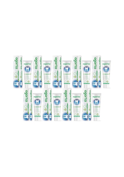 Agarta Doğal Diş Macunu 100ml Bitki Özlü 9 Lu Set Beyazlık