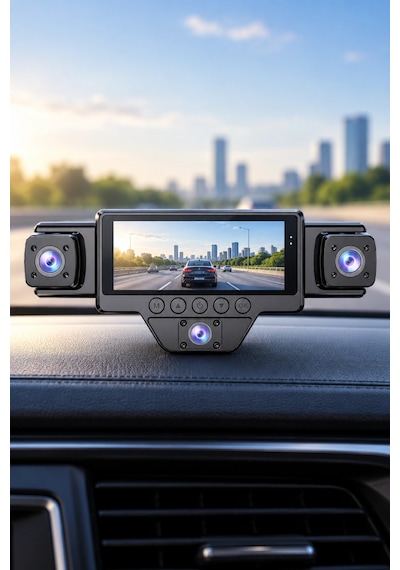 Seyu N89 5 Kameralı Wifi Full Hd 1080p Araç İçi Kamera Geniş Açı G-sensörlü 2 İnç