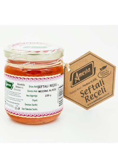Amesia Şeftali Reçeli 220 G