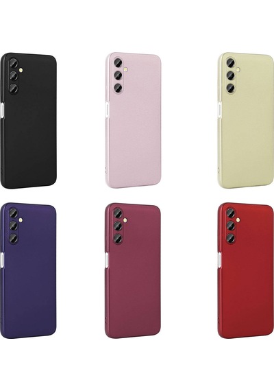 ekılıf - Samsung Galaxy A05S uyumlu - Kılıf Mat Soft Premier Silikon Kapak - Lacivert