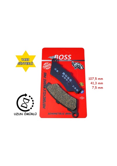 Cf Moto Nk400-650 Mt650 Ön Fren Disk Balatası Boss Fa209/2