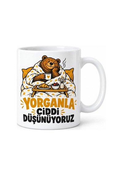 Yorgan Diplomasisi Tasarımlı Porselen Kupa - Model 732 Diğer