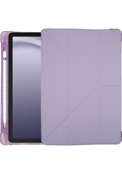 Apple Uyumlu iPad 11 Nesil A16 Standlı Smart Tablet Kılıfı & Kapaklı Kalem Bölmeli Kılıf