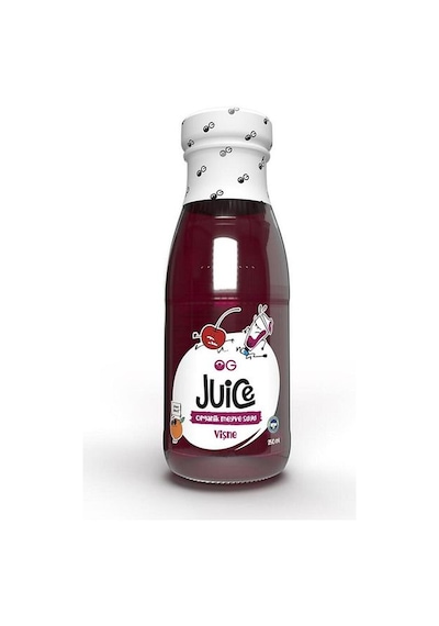 OG natural 6'lı Organik Vişne Suyu 250 Ml Kırmızı Meyve
