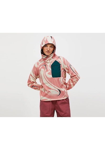Peak Performance Freelight Aop Polartec Alpha Hood Women Kadın Günlük Sweatshirt G81131010 Renkli Çok Renkli Peak Performance Freelight Aop Polartec Alpha Hood Women Kadın Günlük Sweatshirt G81131010 Renkli Çok Renkli