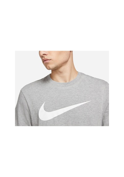 Nike M Nsw Tee Icon Swoosh Erkek Günlük Tişört Gri/beyaz Gri/beyaz