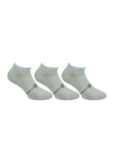 Norfolk Fresh-W Unisex 3'Lü Beyaz Spor Çorap