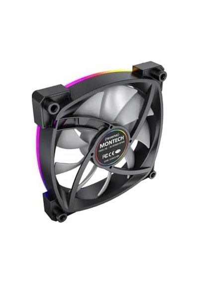 Rx120 Pwm Siyah 120mm Çevrilebilir Argb Kasa Fanı