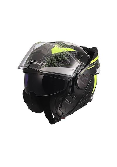 Ls2 Advant 2 Astral Neon Sarı Çene Açılır Motosiklet Kaskı Neon Sarı