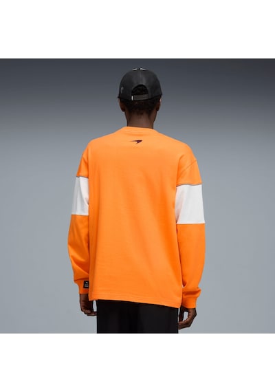Puma Mclaren Racıng Lıfestyle Erkek Geniş Kesim Sweatshırt 637508 03 Turuncu