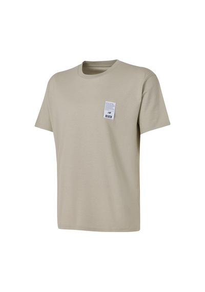 New Balance Nb Lifestyle Men Tshirt Erkek T-shirt Gri