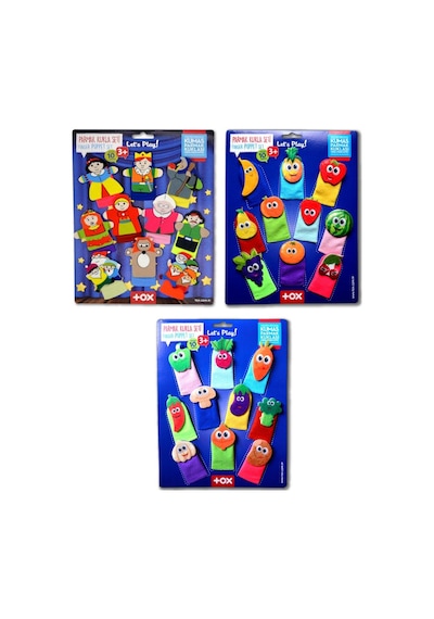 3 Set 30 Parça Tox Masal Kahramanları Meyveler ve Sebzeler Par