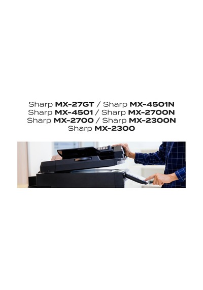 Sharp Mx-27 Toner Tozu Ve Çipi - Sarı / Mx2300 / Mx2700 / Mx4501