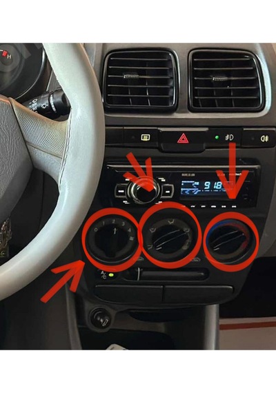 Hyundai Accent Admire Isıtıcı Ayar Düğmeleri