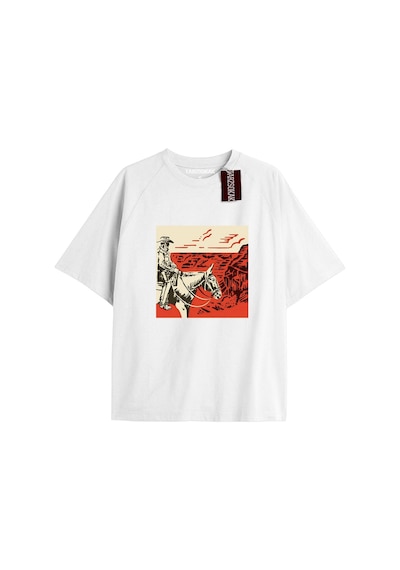 Tarzsokak Cowboy Yanlız Cowboy 19 Beyaz