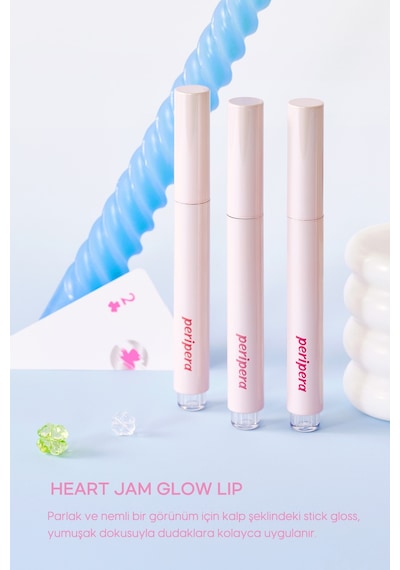 Perıpera Heart Jam Glow Lip 9cherry Filling Lucky Lottery 9