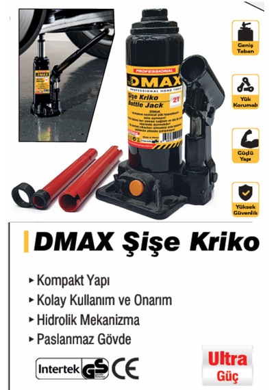 5 Ton Şişe Kriko Oto Araç Kaldırma Krikosu Hidrolik Kaldırma