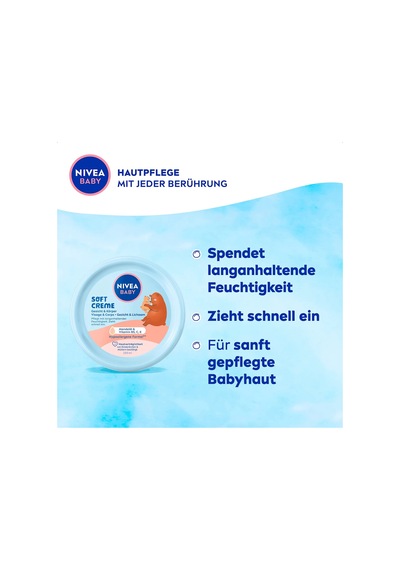 Nıvea Baby Günlük Koruma Soft Krem 200 Ml,bebek Bakım, Bebek Nemlendirici