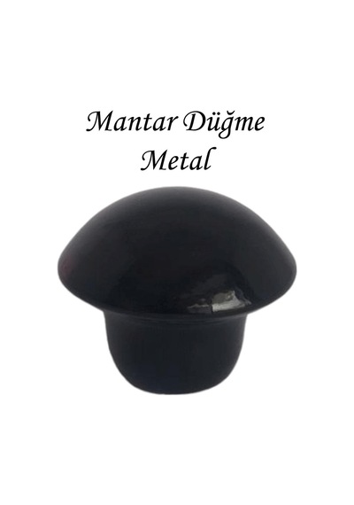 8 Adet Siyah Mantar Düğme Kulp Mobilya Çekmece Dolap Kapak Kulbu Metal Kulp Aksesuarları Vidalı