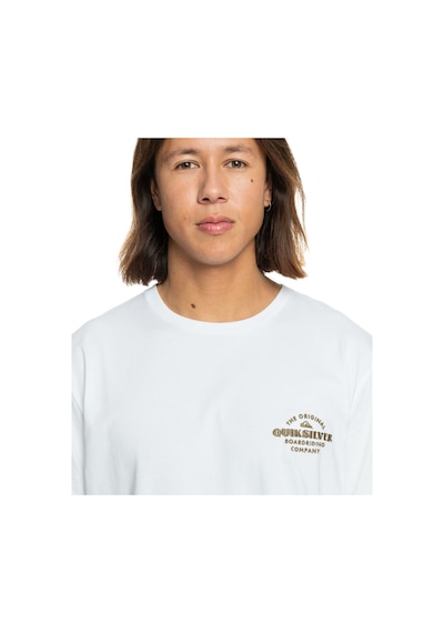 Quiksilver Quıksılver Tradesmıth Ss Erkek T-shirt Eqyzt07659-qk.10 Beyaz