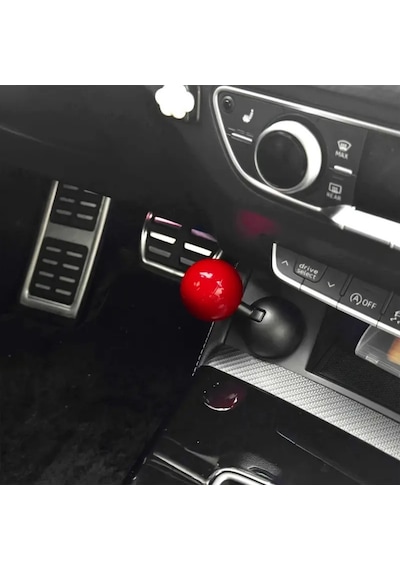 Araç Star Stop Düğmesi Üstü Süs Aparatı Şık Ve Yapışkanlı Dekoratif Kaplama