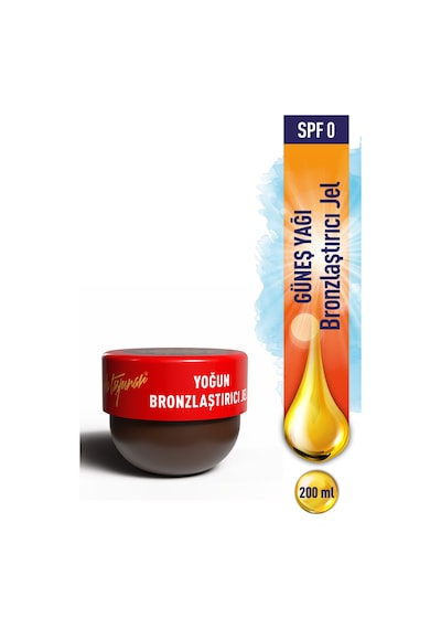 Eda Taşpınar Yoğun Bronzlaştırıcı Jel SPF0 200 ML